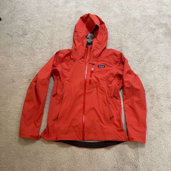 New Patagonia Women's Granite Crest Rain Jacket Pimento Red Size Small 85420 - Picture 1 of 10